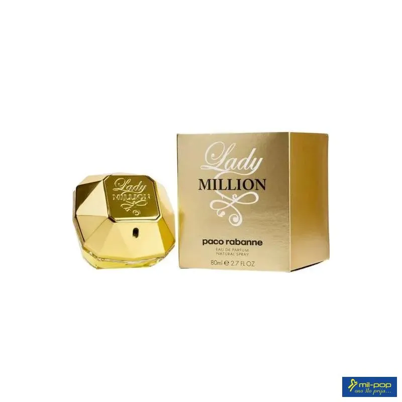 PACO RABANNE LADY MILLION (Ž) EAU DE PARFUM 80ML 