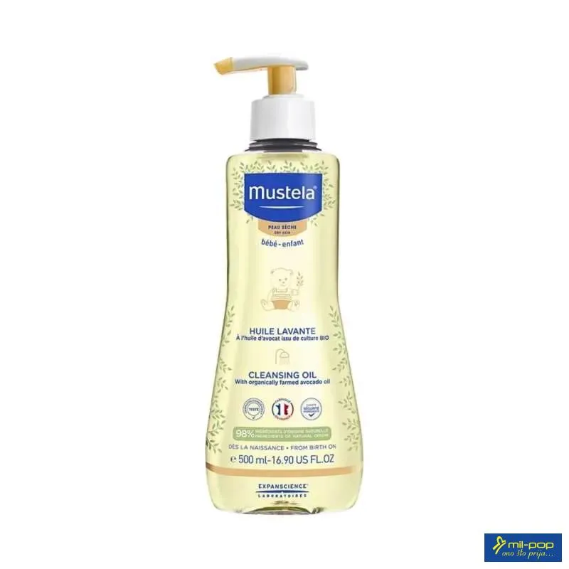 MUSTELA ULJE ZA KUPANJE - SUVA KOŽA 500ML 