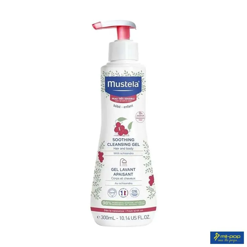 MUSTELA UMIRUJUCI GEL ZA KUPANJE - OSJETLJIVA KOŽA 300ML 