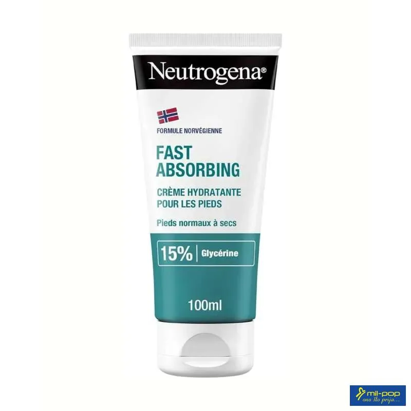 NEUTROGENA FOOT FAST ABSORBING CREAM 100 ML 