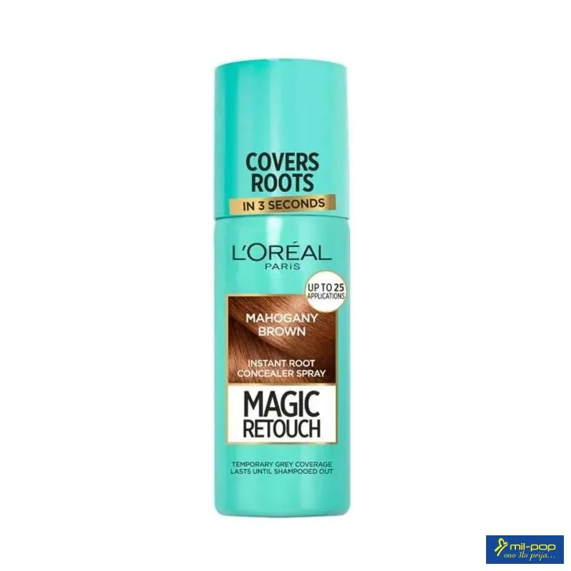 FARBA ZA SIJEDE MAGIC RETOUCH 6 MAHOGANY BROWN 