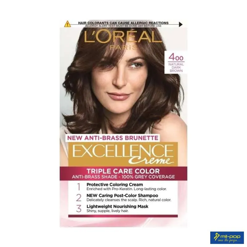 EXCELLENCE DARK 400 TRUE BROWN 