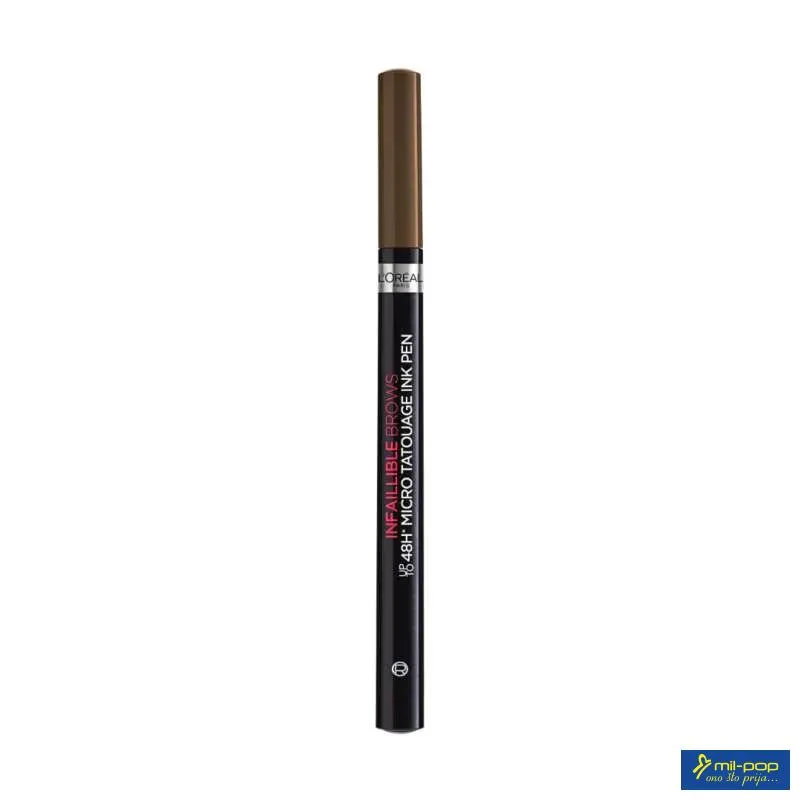 LOREAL GEL ZA OBRVE UNBELIEVA MICRO TATOUAGE 108 DARK BRUNETTE 