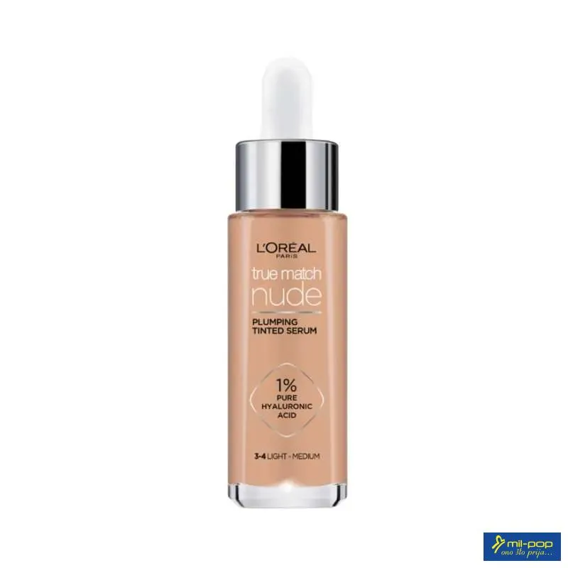 LOREAL SERUM PUDER TRUE MATCH 3-4 LIGHT-MEDIUM 