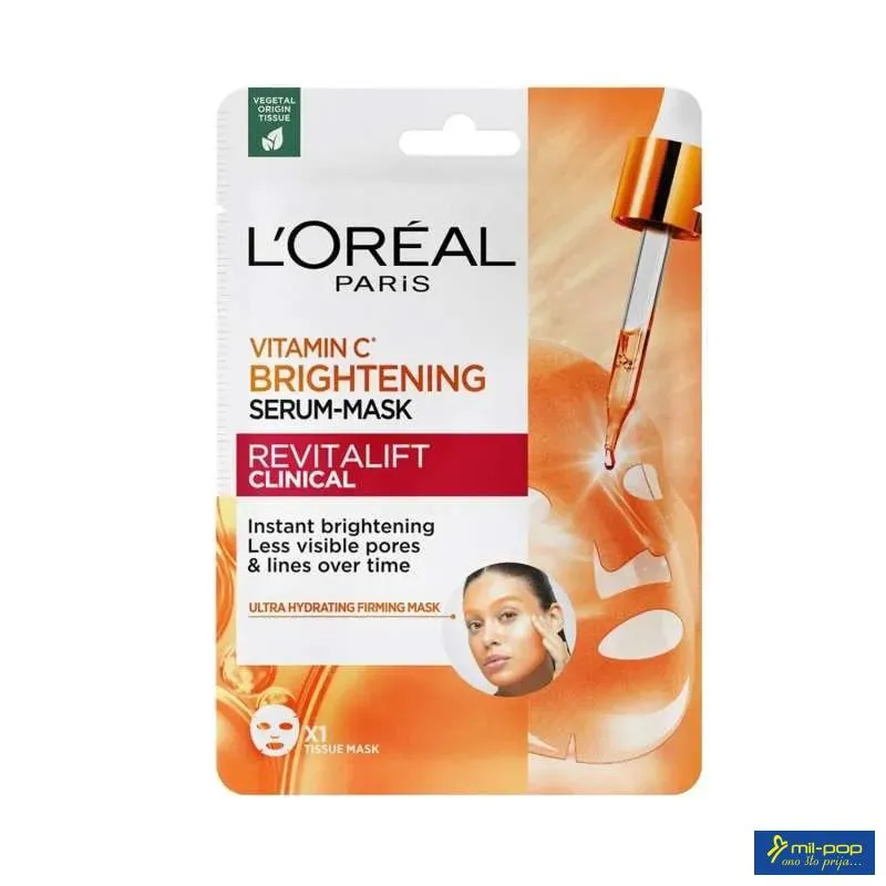LOREAL MASKA ZA LICE VITAMIN C BRIGHTENING 