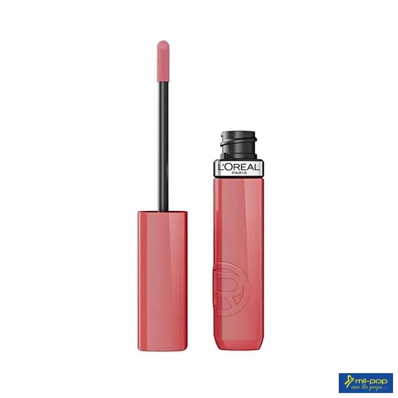 LOREAL INFAILLIBLE TECNI RUZ LAQUE RESISTANCE LIP LACQUER 600 LE NU ROSE 