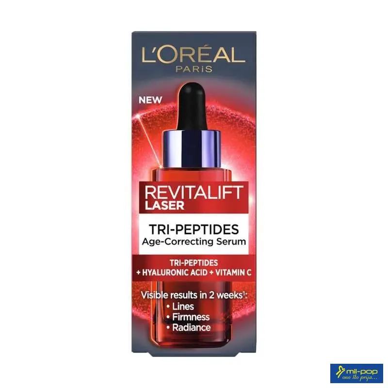 LOREAL SERUM REVITALIFT LASER TRI-PEPTIDES AGE-CORRECTING 30ML