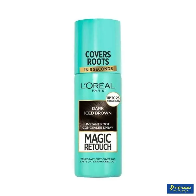 FARBA ZA SIJEDE MAGIC RETOUCH 8 DARK ICED BROWN 