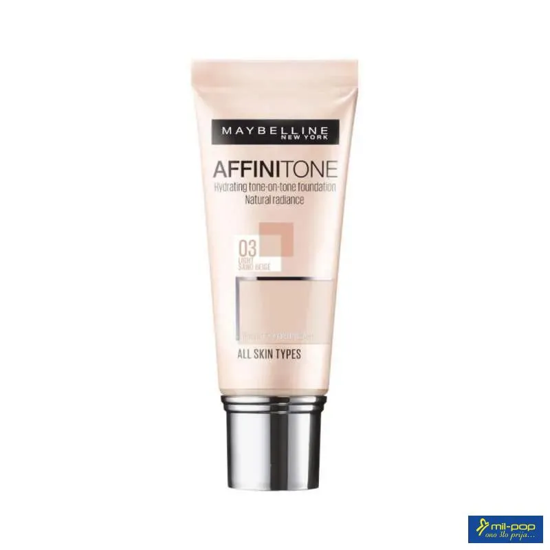 MAYBELLINE PUDER ZA LICE AFFINITONE 03 LIGHT SANDBEIGE 