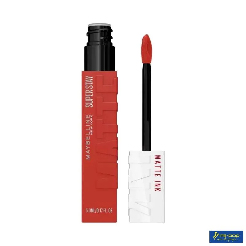 MAYBELLINE TEČNI RUŽ SUPER STAY MATTE INK 130 SELF-STARTER 