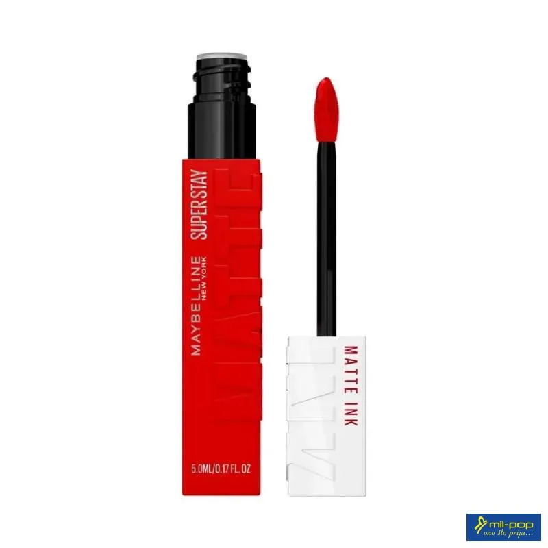 MAYBELLINE TEČNI RUŽ SUPER STAY MATTE INK 118 DANCER 