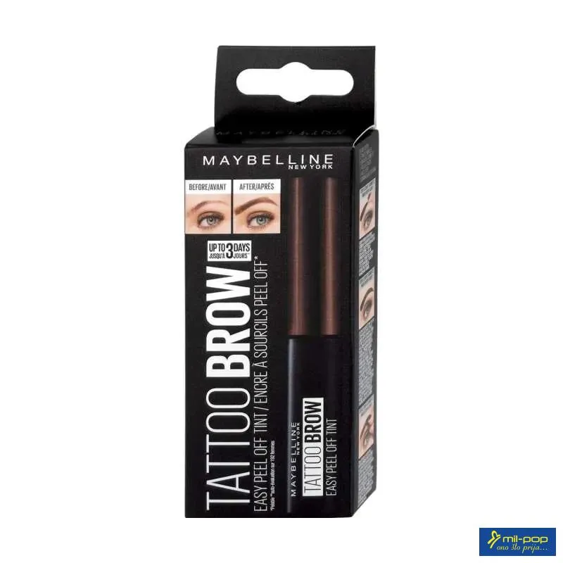 MAYBELLINE OLOVKA ZA OBRVE TATTOO PEEL OFF 15 WARM BROWN