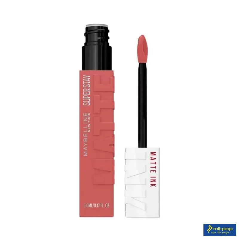 MAYBELLINE RUŽ ZA USNE SUPER STAY MATTE INK PINKS 175 RINGLEADER 