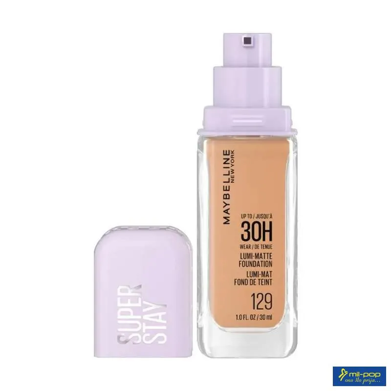 MAYBELLINE TEČNI PUDER SUPER STAY LUMI MATTE 129