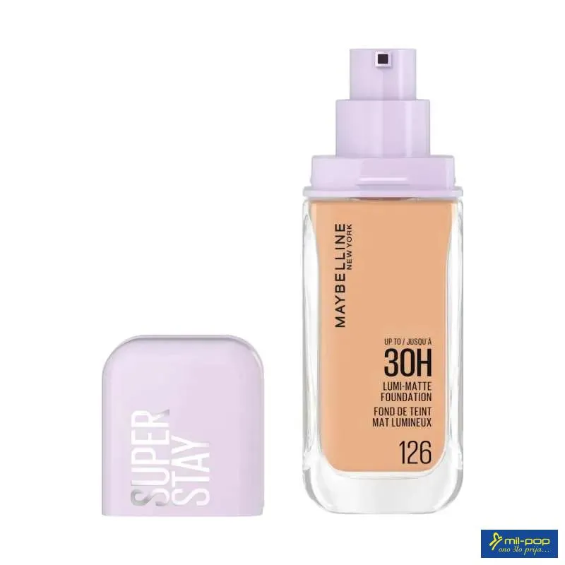 MAYBELLINE TEČNI PUDER SUPER STAY LUMI MATTE 126