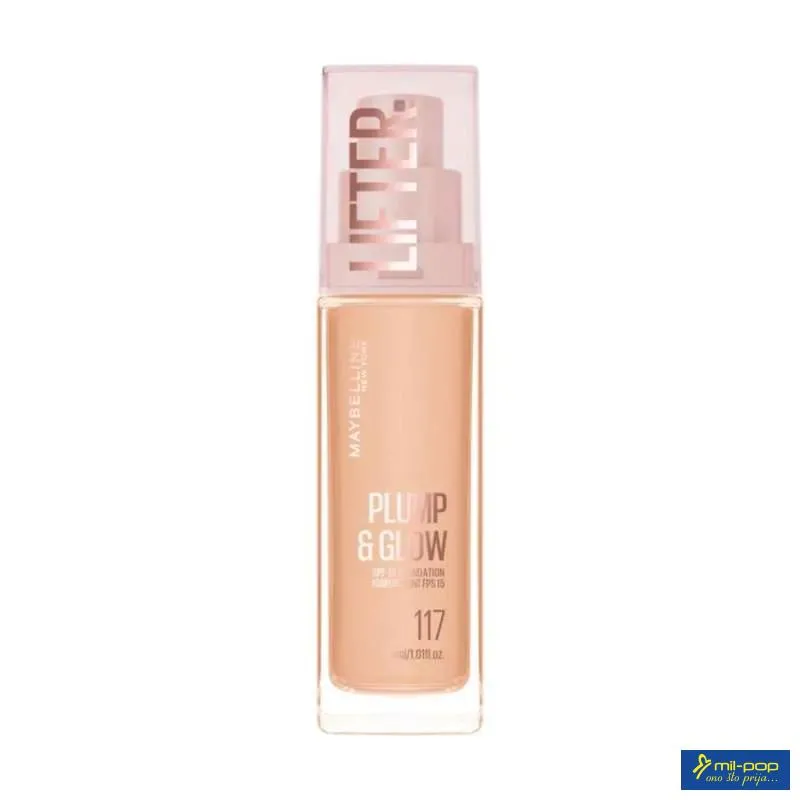 MAYBELLINE TEČNI PUDER LIFTER PLUMP & GLOW FDT 117 