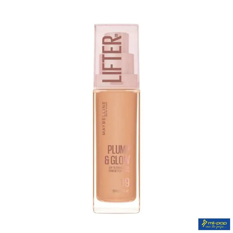 MAYBELLINE TEČNI PUDER LIFTER PLUMP & GLOW FDT 119 