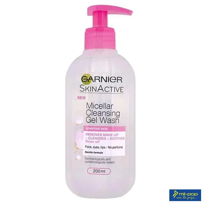 GARNIER MICELARNA VODA CLEANSING GEL WASH 200ML 