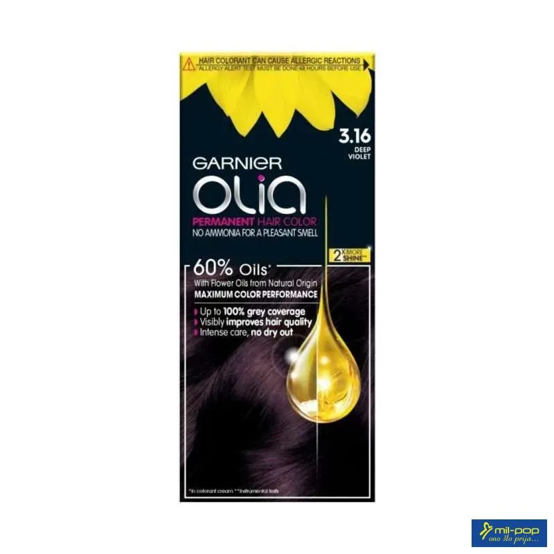 GARN.OLIA 3.16 DEEP VIOLET 