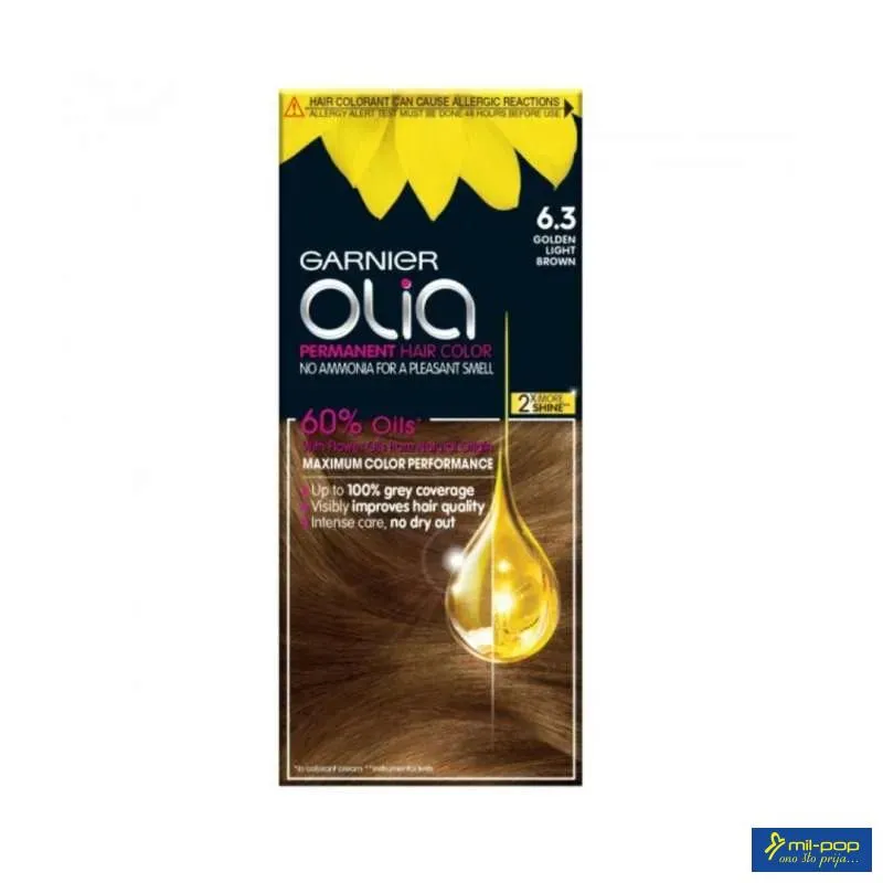 GARN.OLIA 6.3 GOLDEN LIGHT BROWN 