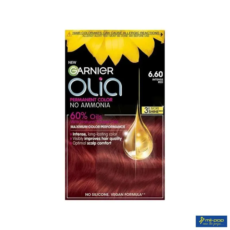 GARN.OLIA 6.60 INTENSE RED