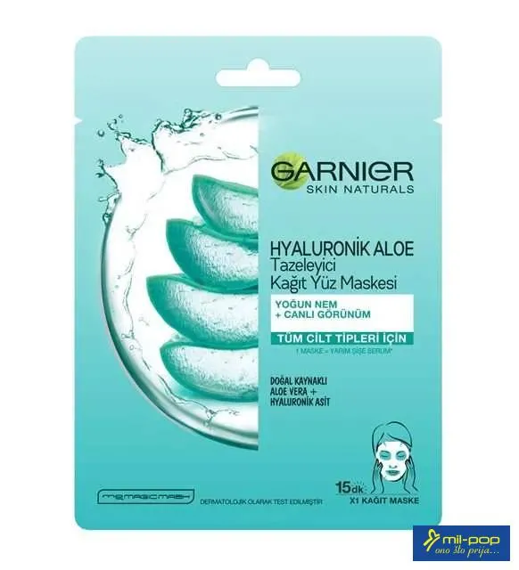 GARNIER MASKA ZA LICE HYALURONIC ALOE TISSUE