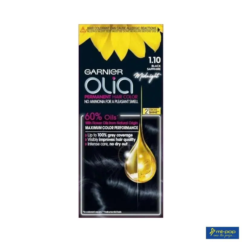 GARN.OLIA 1.10 BLACK SAPPHIRE (MIDNIGHT COLLECTION) 