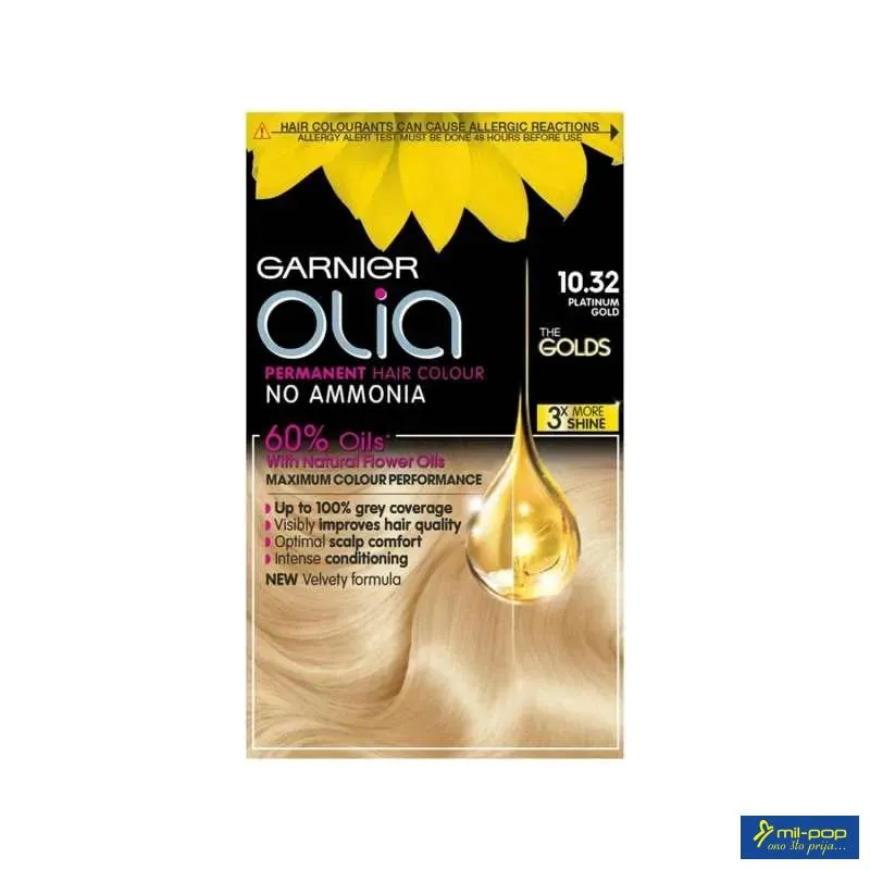 GARN.OLIA THE GOLDS 10.32 PLATINUM GOLD