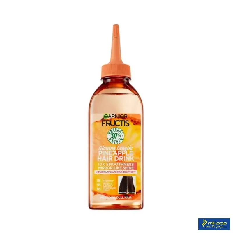 FRUCTIS TECNI BALZAM HAIR FOOD PINEAPLE LONG HAIR WITHOUT SHINE 200ML 