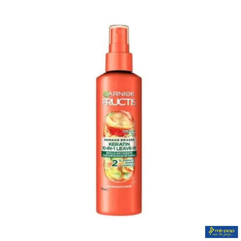 FRUCTIS DAMAGE ERASER KREATIN FILLER 10IN1 LEAVE IN 150ML 