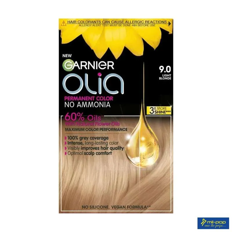 GARNIER OLIA FARBA ZA KOSU 9.0 LIGHT BLOND 