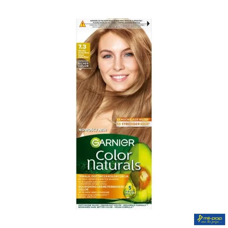 GARNIER FARBA ZA KOSU COLOR NATURALS 7.3 NAT GOLD BLOND
