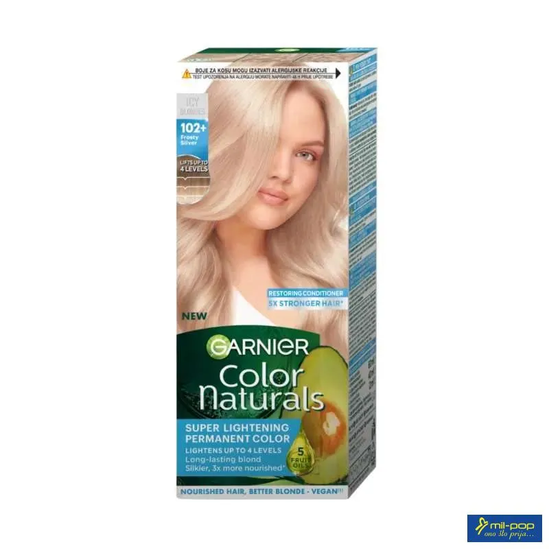 GARNIER COLOR NATURALS 102+ FROSTY SILVER