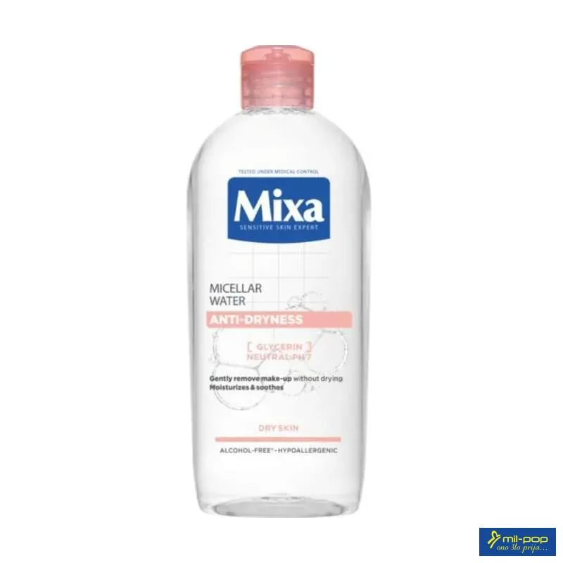 MIXA MICELARNA VODA MIXA ANTI-DRYNESS 400 ML 