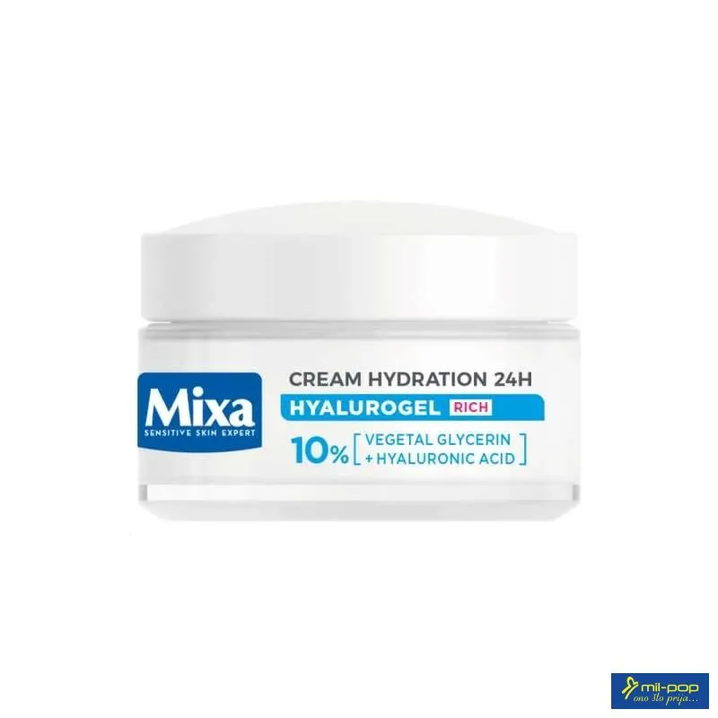 MIXA HYALUROGEL RICH DAY KREMA ZA LICE 50ML 