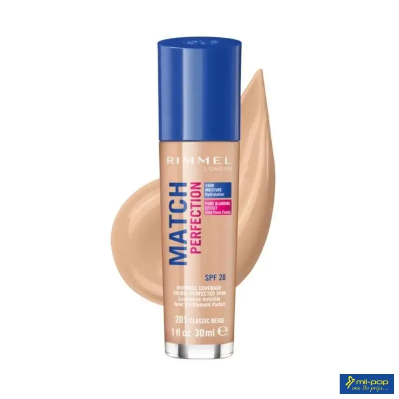 RIMMEL PUDER TECNI MATCH PERFECTION 201 NEW