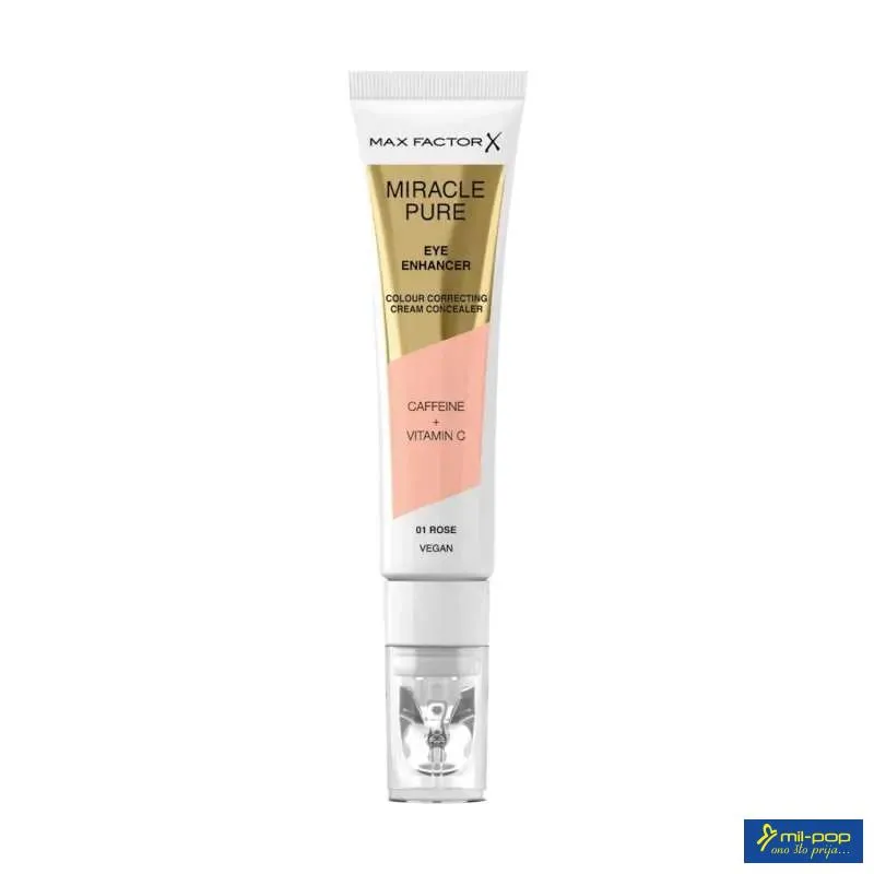 MAX FACTOR KOREKTOR MIRACLE PURE EYE ENHANCER ROSE 01 10ML 