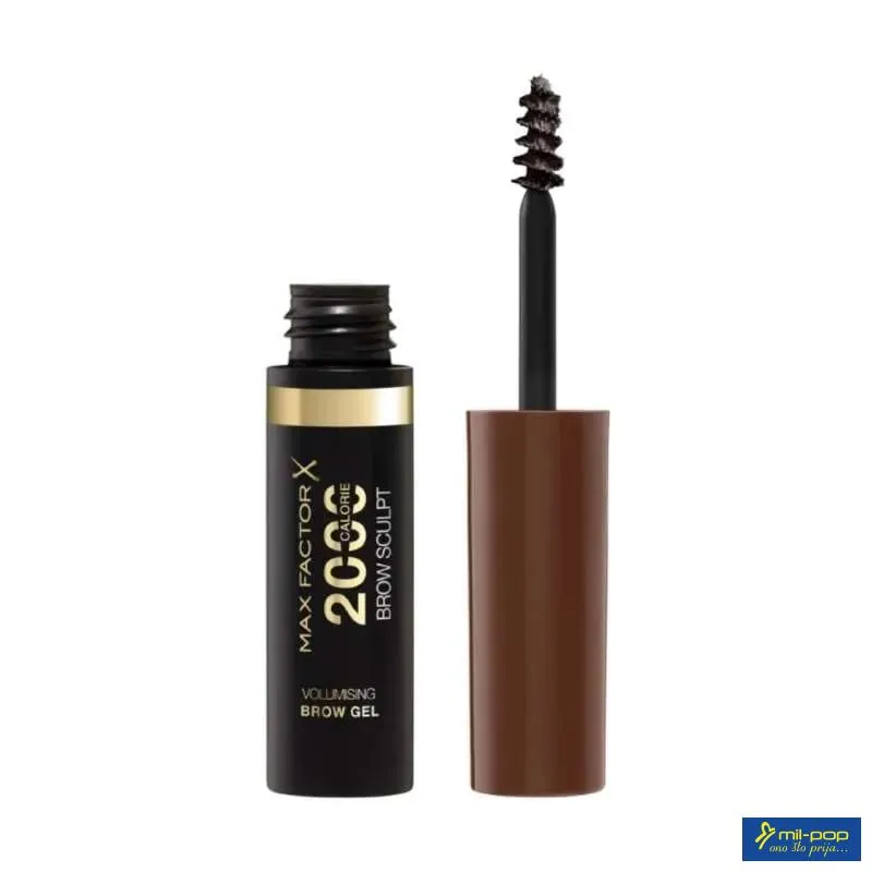 MAX FACTOR GEL ZA OBRVE BG 2000 CAL 004 BLACK BROWN 