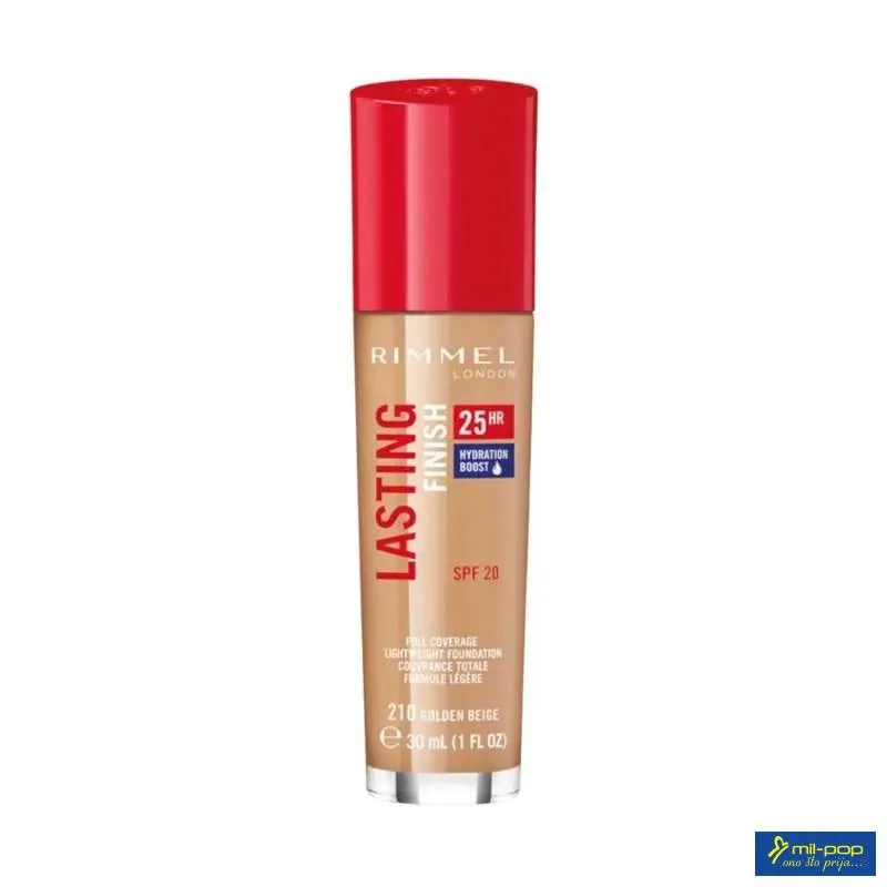 RIMMEL PUDER TECNI LASTING FINISH 35H 210