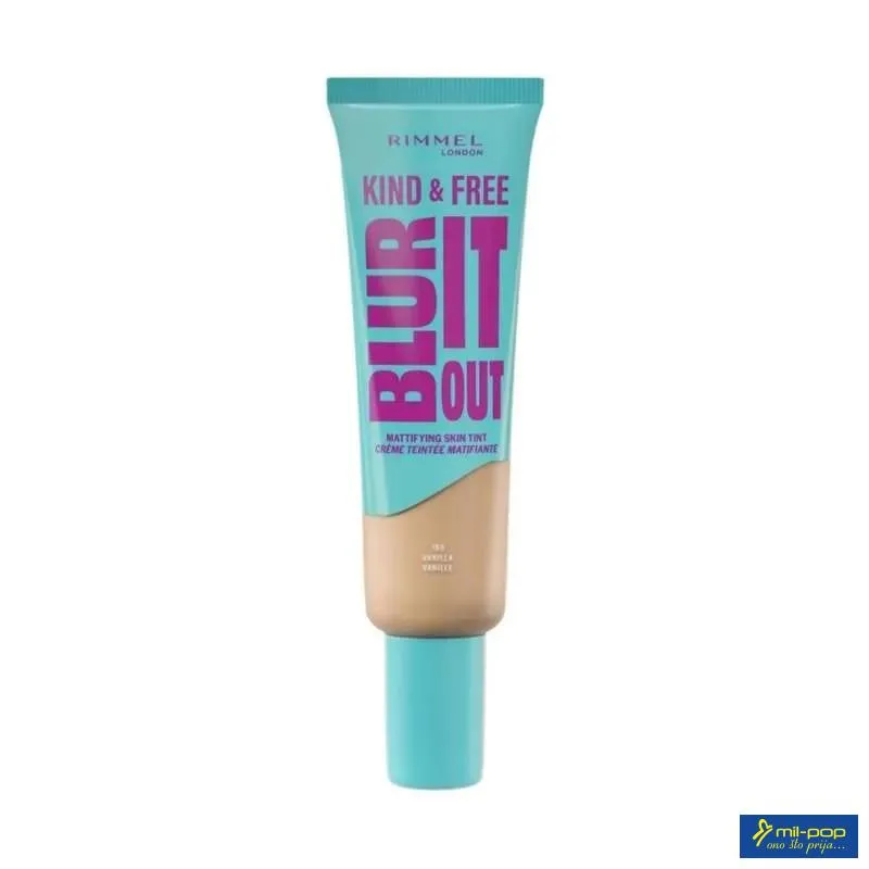 RIMMEL TECNI PUDER K&F BLUR IT OUT 160 VANILLA