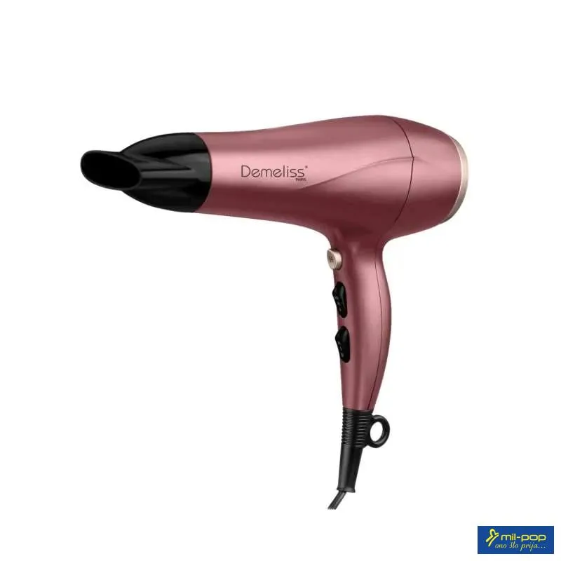 DEMELISS SET ZA KOSU - SALON SERIES 2200 FEN + INSTANT CERAMIC PEGLA 