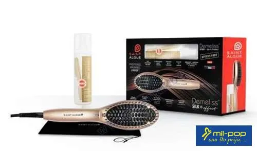 DEMELISS SILK EFFECT SET ELEKTRICNA CETKA + LOSION ZA ZASTITI KOSE 200ML