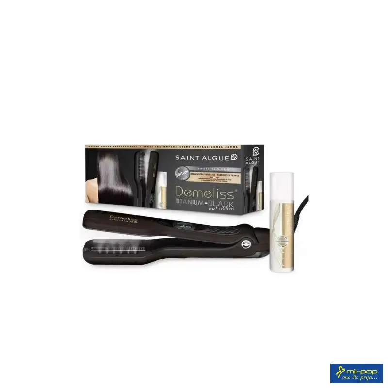 DEMELISS PEGLA ZA KOSU TITANIUM BLACK A.3993