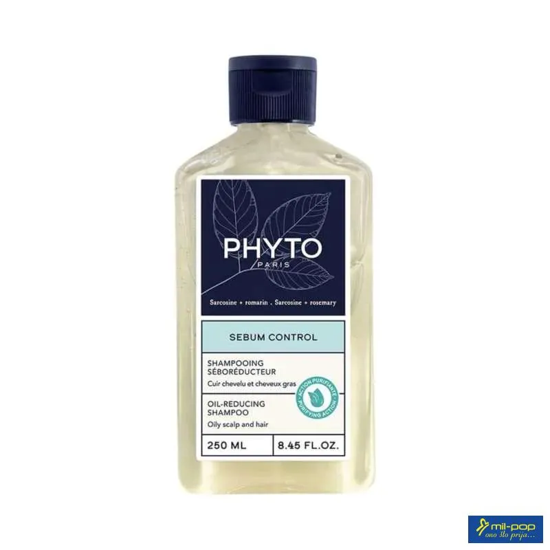 PHYTO SEBUM CONTROL ŠAMPON 250ML 