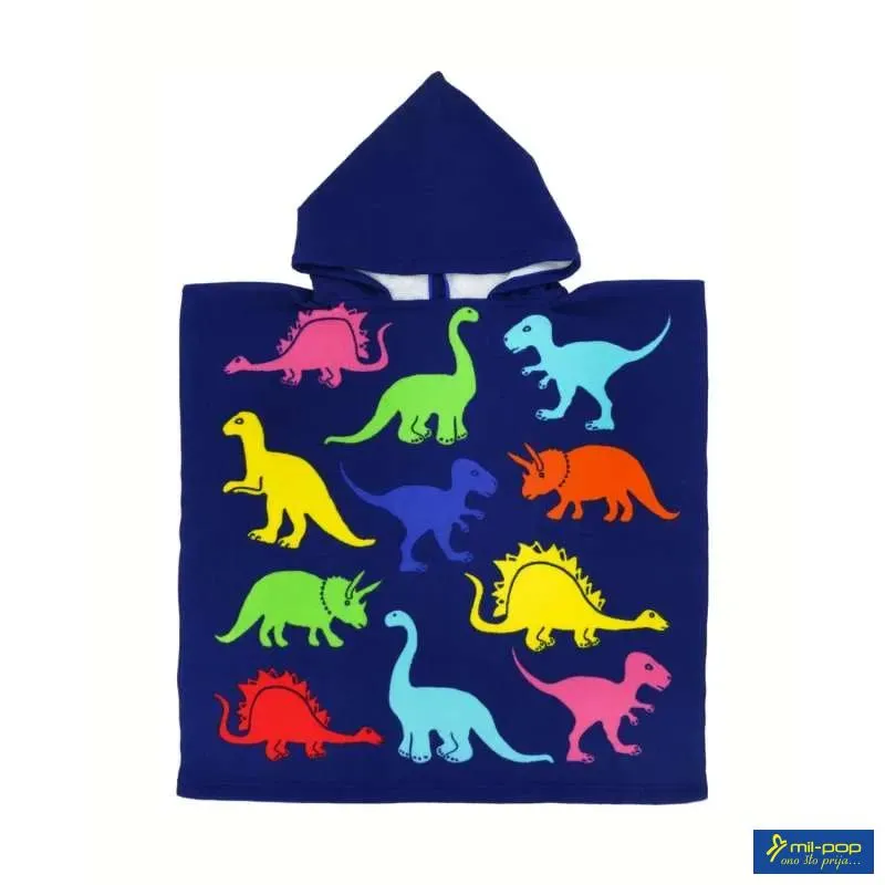 LA PLAGE PEŠKIR ZA PLAŽU PONCHO DINO 60X120 