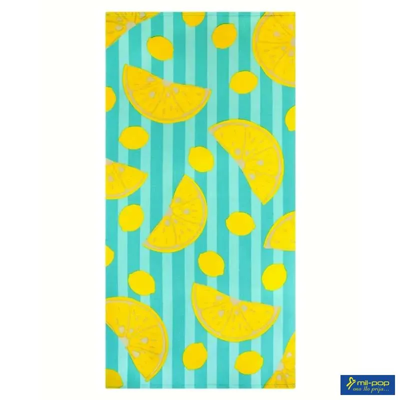LA PLAGE PEŠKIR ZA PLAŽU POP-CITRON 75X150 