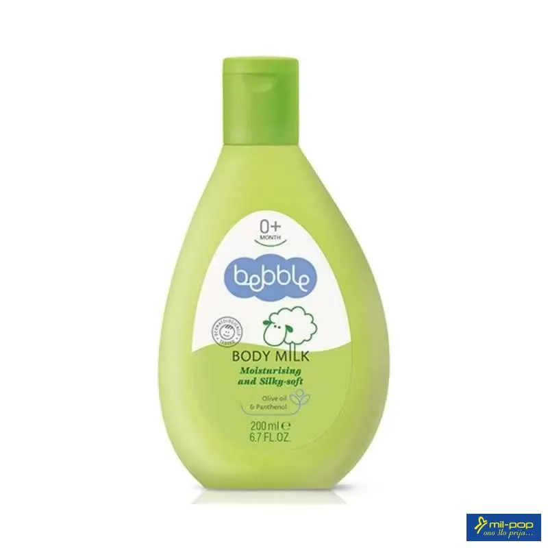BEBBLE 0M+ MLIJEKO ZA TIJELO 200ML 