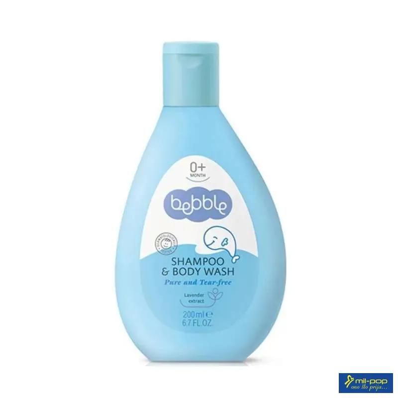 BEBBLE 0M+ ŠAMPON KUPKA 200ML 