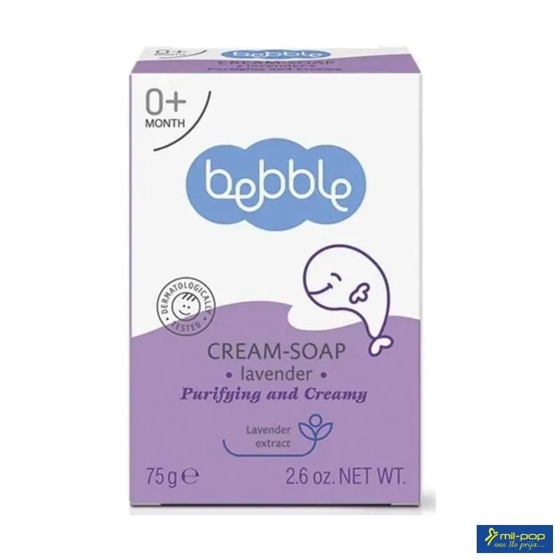 BEBBLE 0M+ SAPUN KREM SA LAVANDOM 75G 