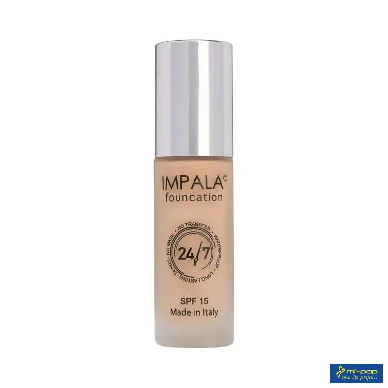 IMPALA TEČNI PUDER 24/7 3 LIGHT IVORY 